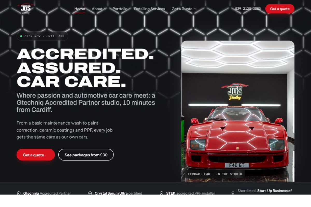 JDS detailing